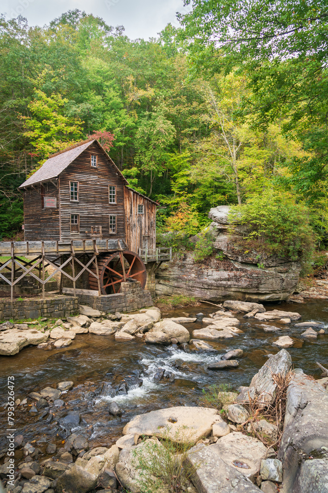 The Glade Creek Grist Mill Babcock State Park in State park in Clifftop, West Virginia The Glade Creek Grist Mill Babcock State Park in State park in Clifftop, West Virginia