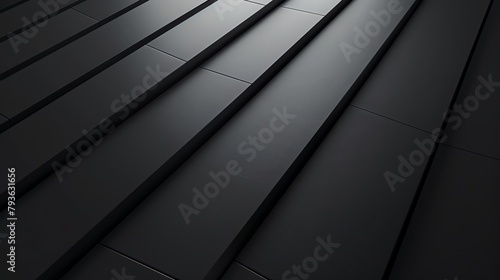 Dark graphite gradient background, Crow of coal light and technological computational, coal tones, minimalism, dark graphite background, 3D rendered