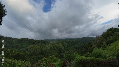 This is a timelapse video of the valley of Mount Rinjani which is called Bukit Selong