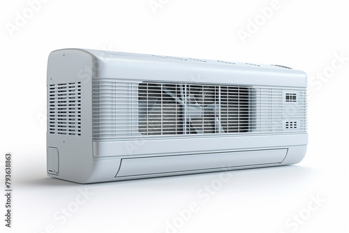 Air Conditioner isolated on a white background