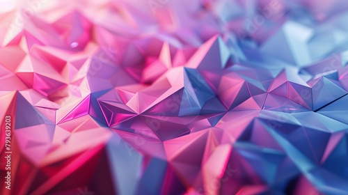 Polygonal backgrounds with a futuristic vibe, perfect for tech-related projects