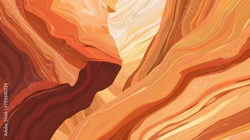 antelope canyon in arizona - background travel concept