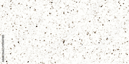 Terrazzo flooring consists of chips of marble texture. quartz surface brown, white for bathroom or kitchen countertop. brown paper texture background. rock stone marble backdrop textured illustration.