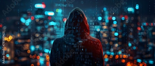 Safeguarding Valuable Assets: How Advanced Algorithms Combine Human Expertise and Technology to Combat Cyber Threats. Concept Cybersecurity, Advanced Algorithms, Human Expertise, Technology