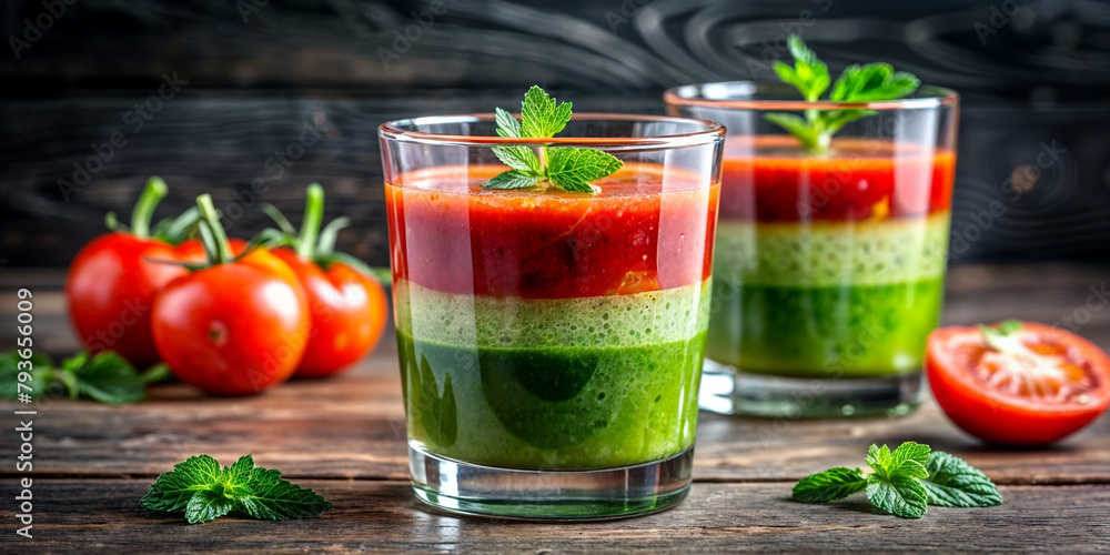 vegetable juice, cucumber, tomato vegetable juice, cucumber, tomato