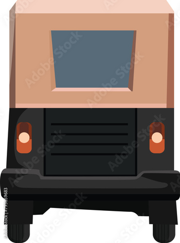tuk tuk vector template design , White background