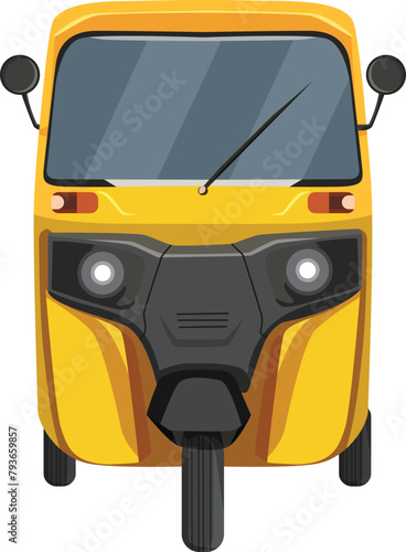 tuk tuk vector template design , White background