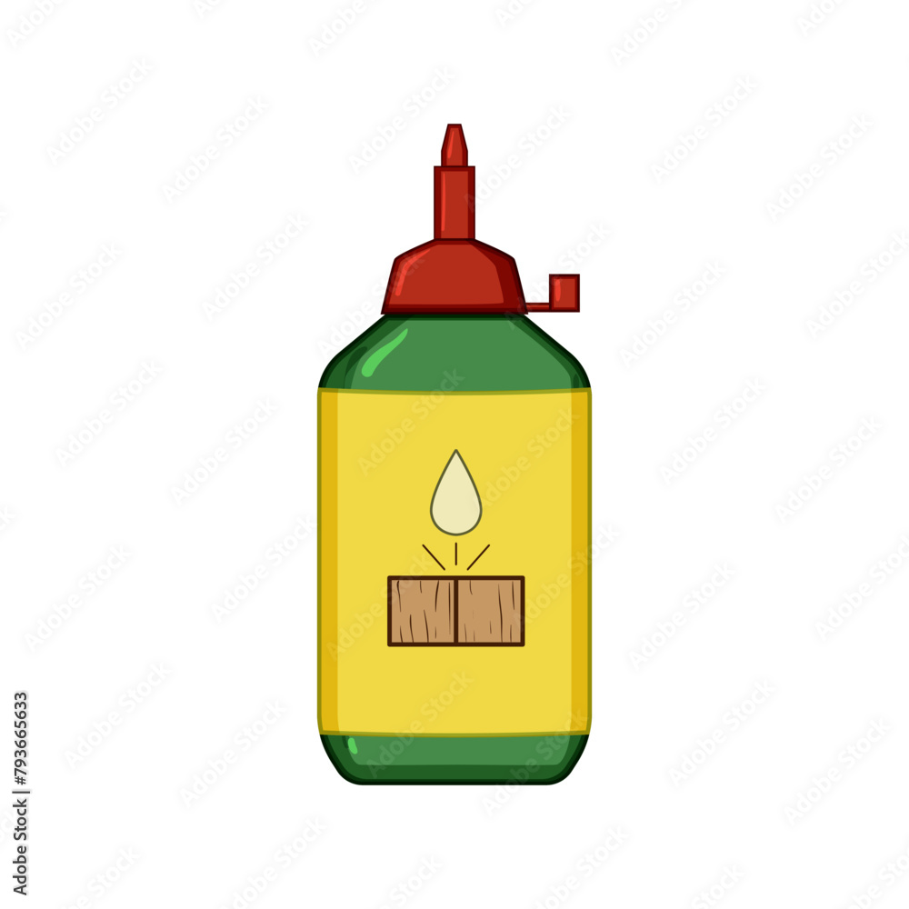 stick wood glue cartoon. seal carpentry, working construction, project furniture stick wood glue sign. isolated symbol vector illustration stick wood glue cartoon. seal carpentry, working construction, project furniture stick wood glue sign. isolated symbol vector illustration