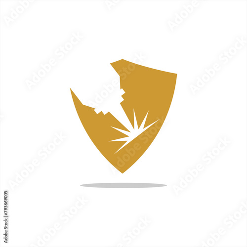 Laser Cutting logo design, laser cutting vector, vintage laser cutting,cnc