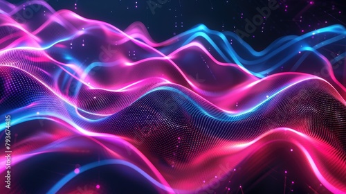 abstract neon wavy, motion backgrounds
