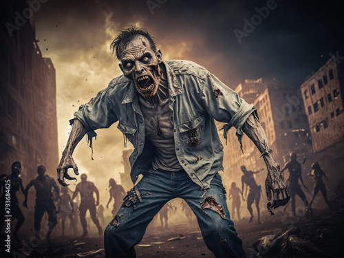 zombie apocalypse scenery