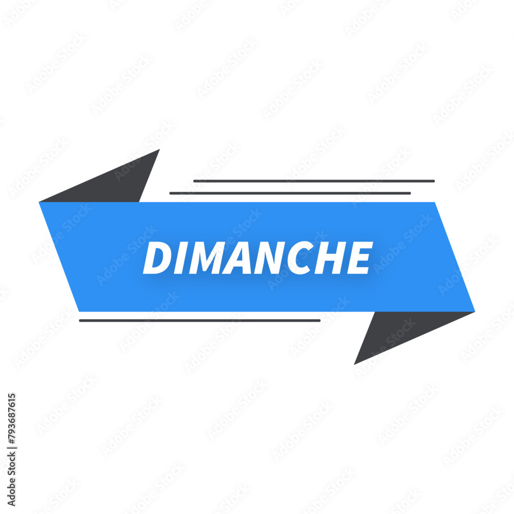 dimanche bannière dimanche bannière