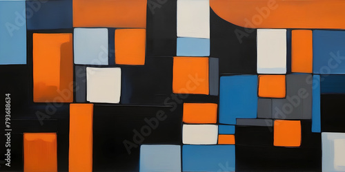 Art background, Cubo-Futuri...