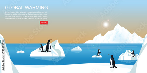 Global warming abstract conceptual.