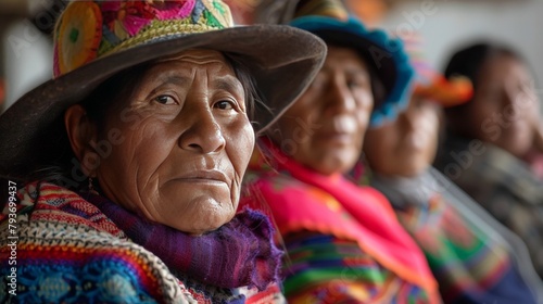 Amidst the challenges of globalization, indigenous women from Peru assert their rights and assert their cultural identity, reclaiming their place as stewards of the land and guardians of their 
