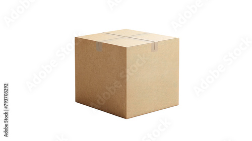 Box package mock up on the transparent background, PNG Format © Happymoon