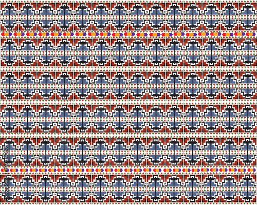 seamless knitted pattern with stripes background