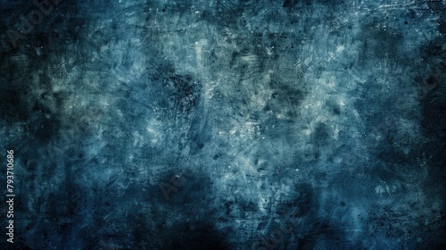 Dark blue and gray grunge background texture