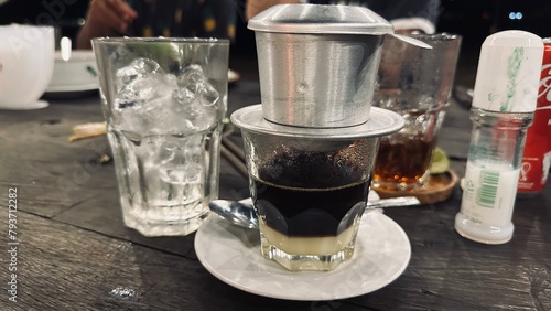 베트남 연유 커피 Vietnamese condensed milk coffee