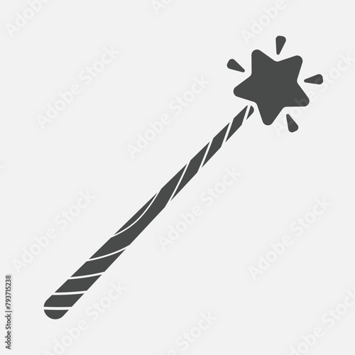 Magic wand illustration
