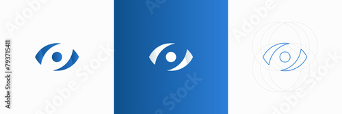 Eye logo template. Creative Eye Concept Logo Design Template