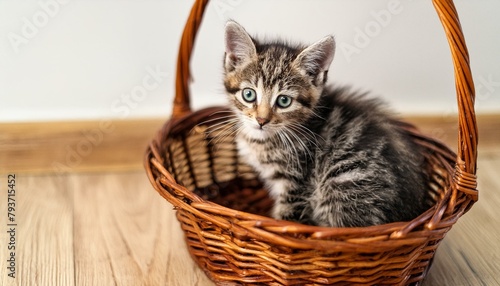 cat in basket © Lal