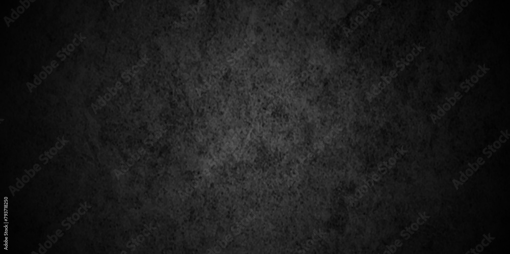 Abstract black distressed Rough texture grunge concrete background. Textured dark stone black grunge background, old grunge background. Chalk board and Black board grunge backdrop background.