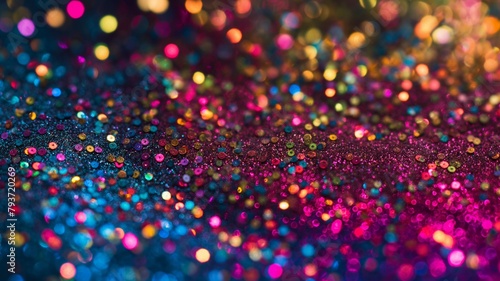 Colorful glittering color pattern background