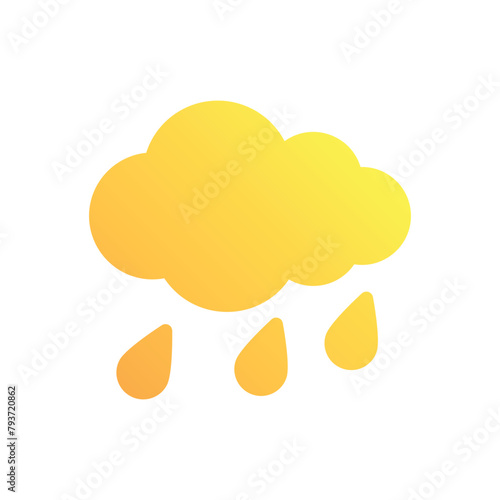 Drizzle vector icon