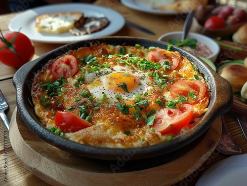 Experience the Authentic Taste of Turkey with Menemen - A Delicious Turkish Breakfast Dish