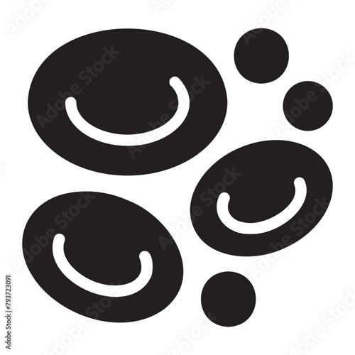 thrombosis glyph icon