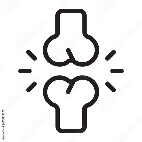 bones line icon