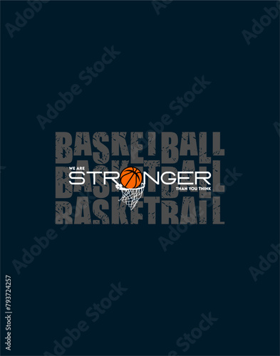 Slam Dunk Basketball sport graphic for young design t shirt print