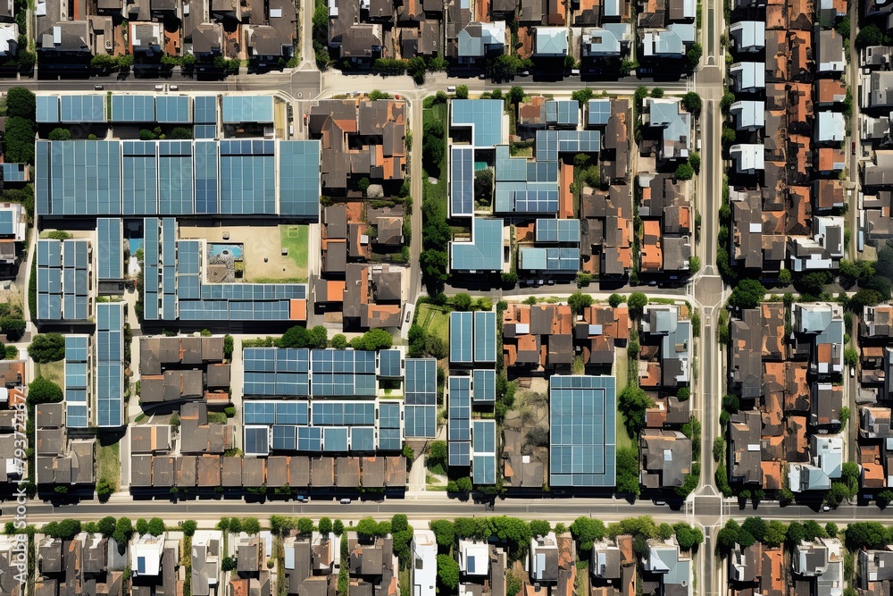 Aerial Gridscape: Urban Infrastructure from Above