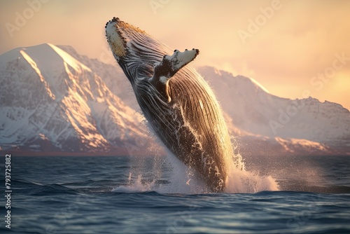 Whale Migration Warmth Filter: Arctic Wildlife Photography Filters © Michael