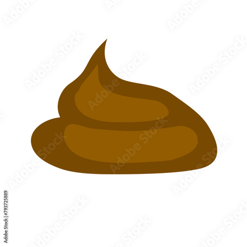 poop vector icon