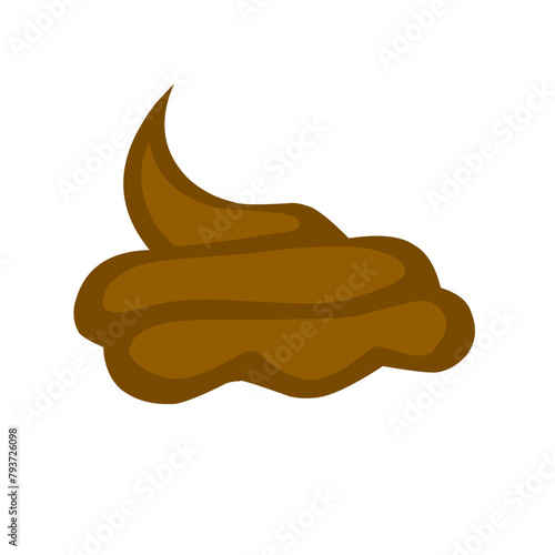 poop vector icon