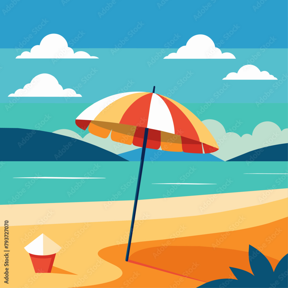 Umbrella Vector art illustration (10)