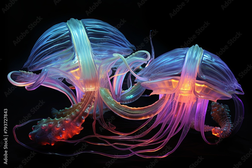 Neon Glow: Bioluminescent Marine Life Studies Unveil Enchanting