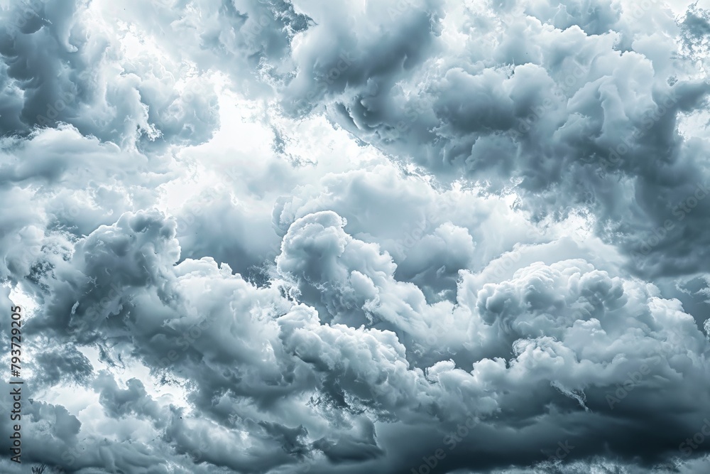 Stormy sky with dramatic nimbostratus clouds on a soft transparent white background, ideal for intense and moody compositions Stormy sky with dramatic nimbostratus clouds on a soft transparent white background, ideal for intense and moody compositions