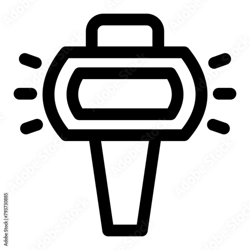 Bike Reflector for Visibility and Safety during Night Riding