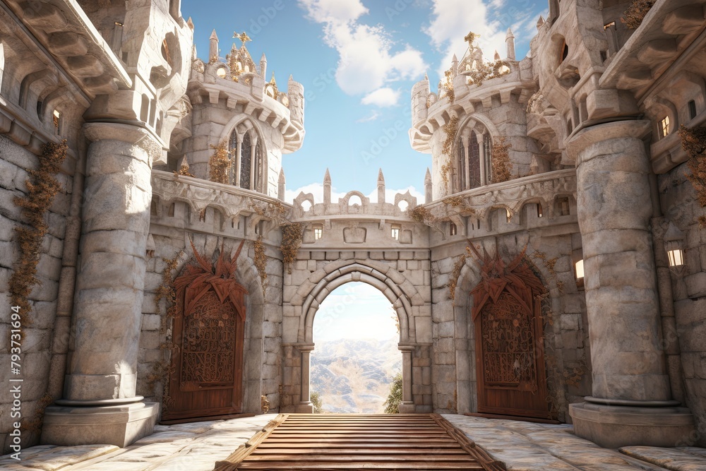 Virtual Reality Castle Restoration: Immersive Medieval Experiences