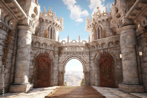 Virtual Reality Castle Restoration: Immersive Medieval Experiences