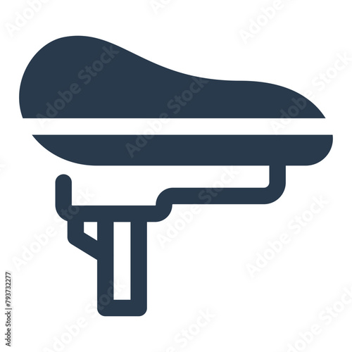 Seat for Comfortable Riding Position on Bicycle