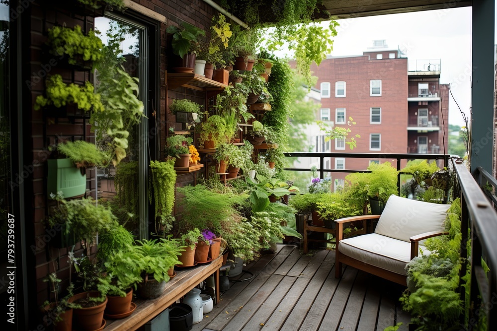 Urban Loft Balcony Gardens: A Vibrant Lifestyle Collection