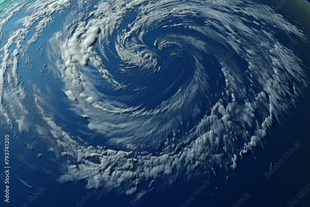 Whirlpool Ocean Animation: Visualizing Ocean Currents in Animation