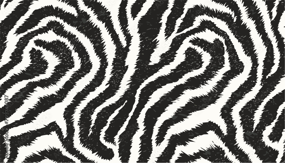 Zebra skin texture black and white fabric background Zebra skin texture black and white fabric background