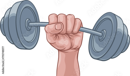 A weight lifting or weightl...