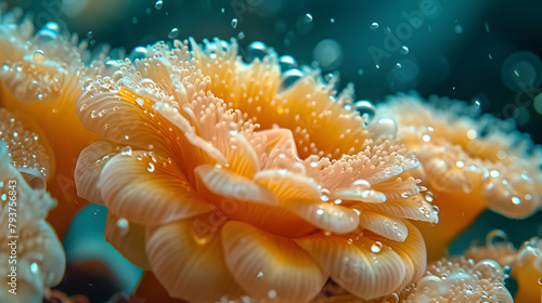 Anemone in nature cinematic © Dicky