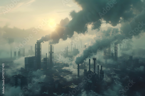 Investigate the Impact of Climate Change on Urban Pollution and Public Health
